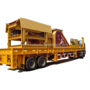 Mobile Rock Crushing Machine Movable Jaw Crusher